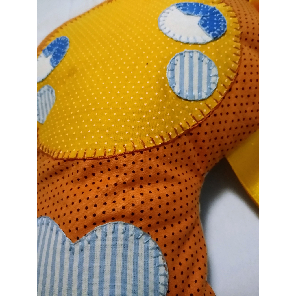 Naninha Boneco Bichinho de Pano Pelúcia Urso/Leão 28 cm Feito à Mão Toy Brinquedo Boneca