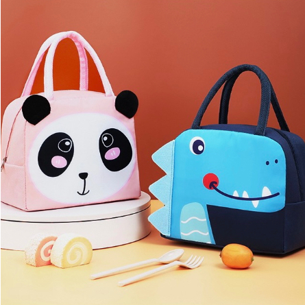 Bolsa Térmica Lancheira Marmita Nécessaire Infantil de Bichinhos