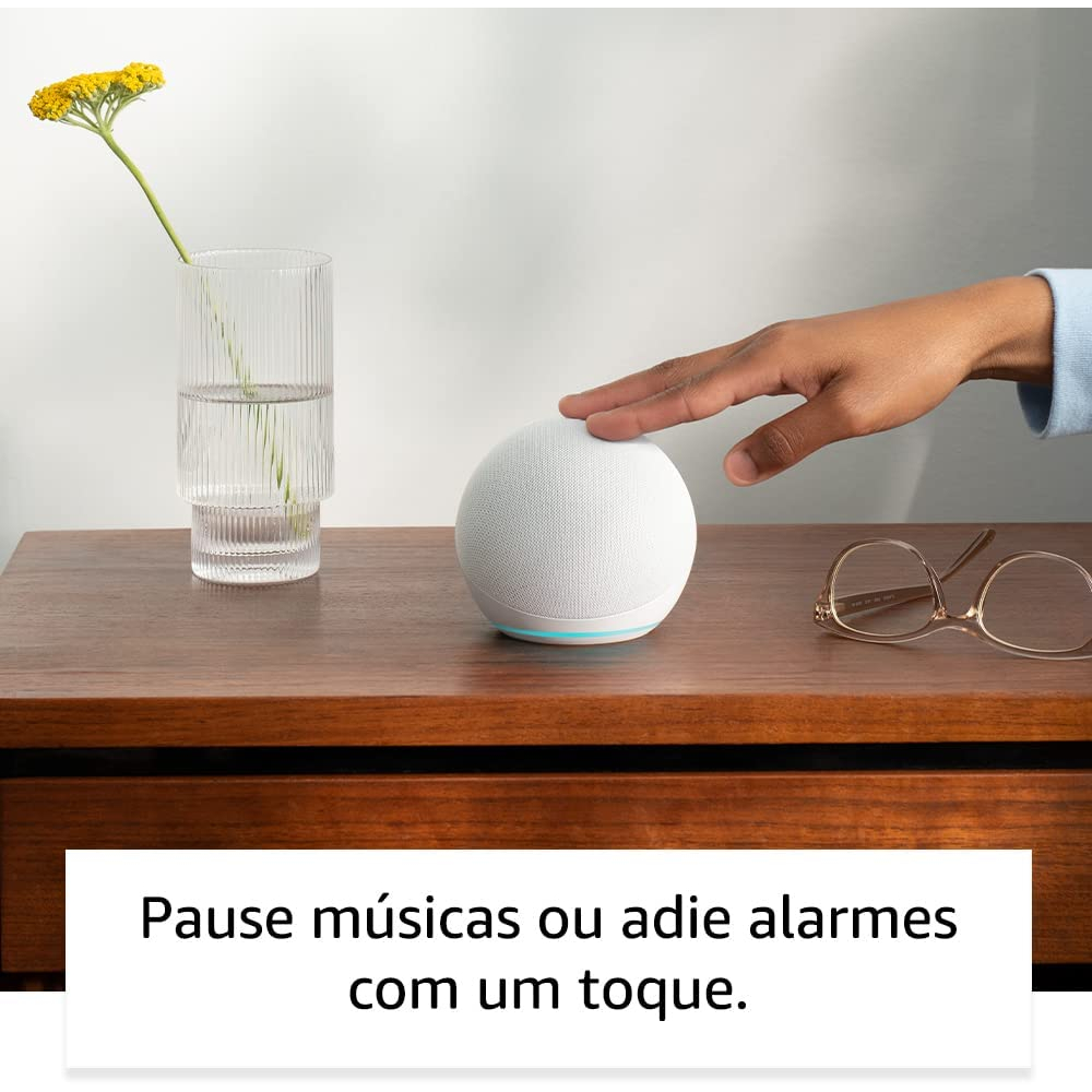 Nova Alexa echo dot 5° Geração Lançamento ORIGINAL PRONTA ENTREGA ENVIO IMEDIATO COR PRETO