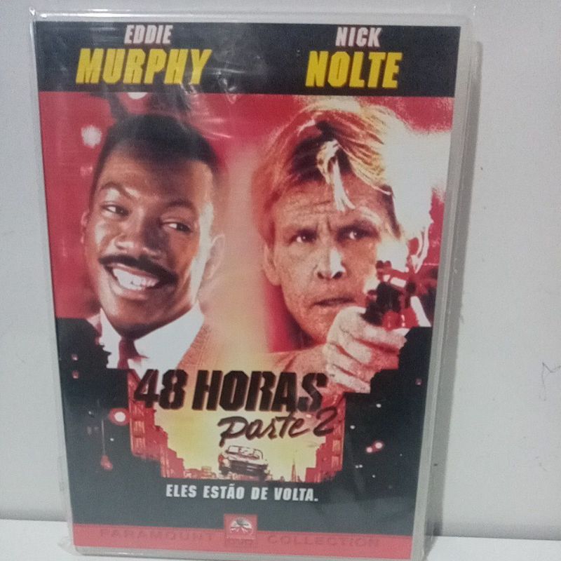Dvd 48 Horas Parte 2 Eddie Murphy e Nick Nolte Ótimo Estado de Conservação