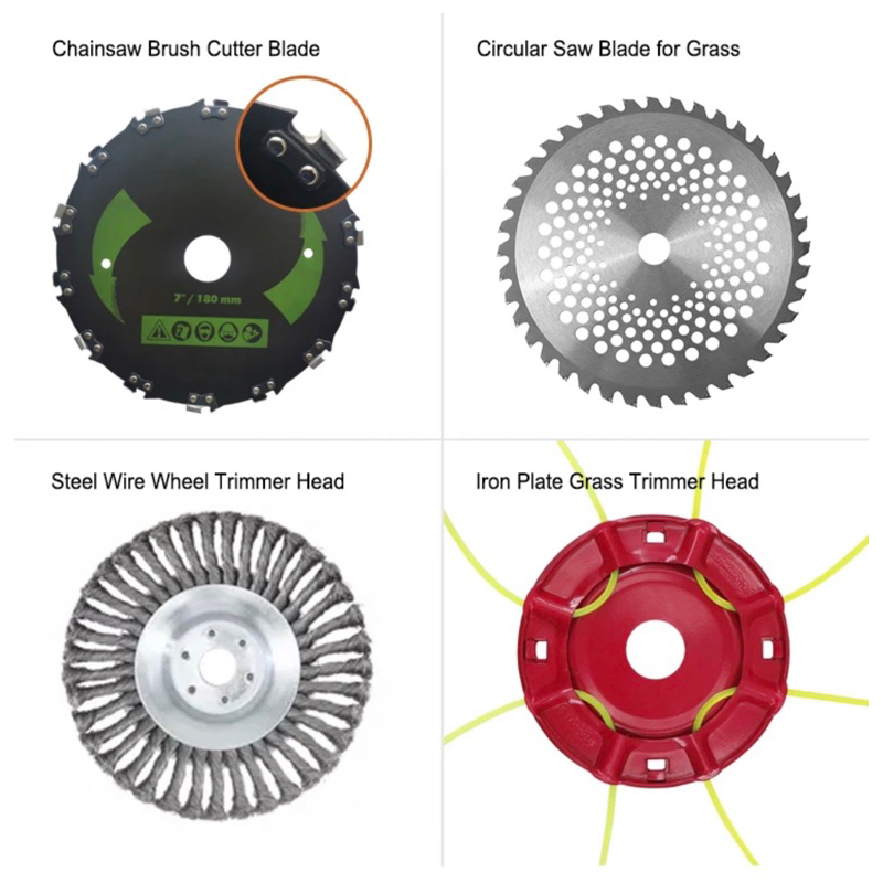 Kit de Lâminas de Gasolina para Roçadeira