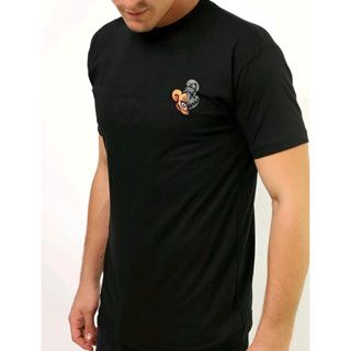 Camiseta Masculina Marca URSO Malvado 100% Algodão Modelo Slim Resistente Confortável.