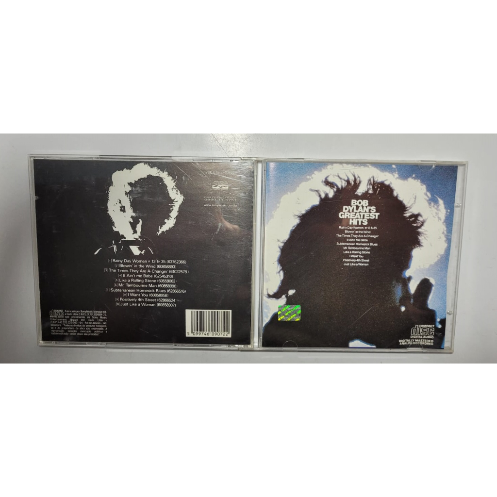 Bob Dylan - Bob Dylan's Greatest Hits cd