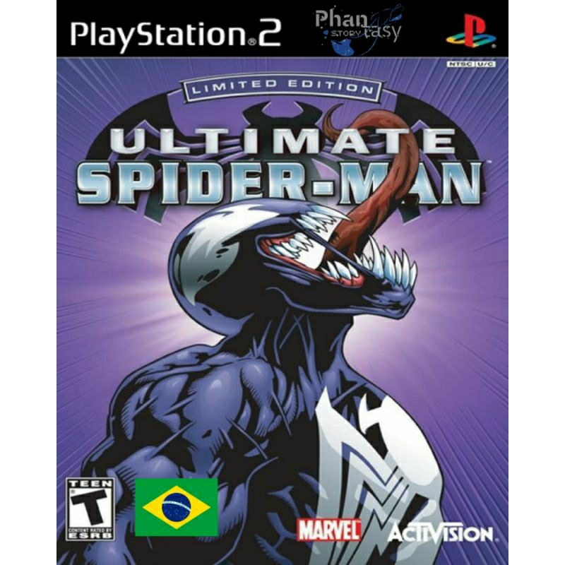 Ultimate Spiderman Limited Edition legendado em português para PlayStation 2 PS2 desbloqueado