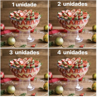 1~4 TAÇAS PARA SOBREMESA 2,8L – TAÇA ACRÍLICO SOBREMESA em Oferta na Shopee