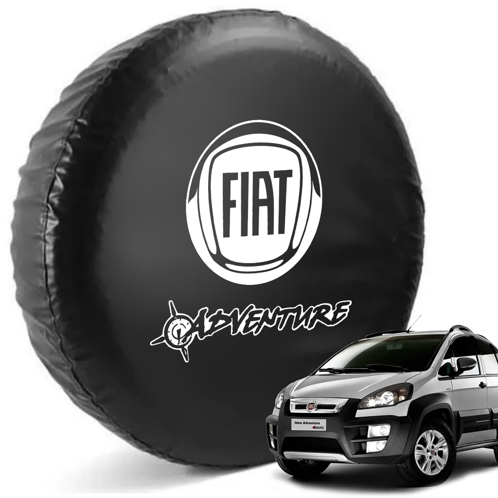Capa P/ Estepe Protetora Fiat Idea Aro 14/15/16 Impermeável Step Resistente