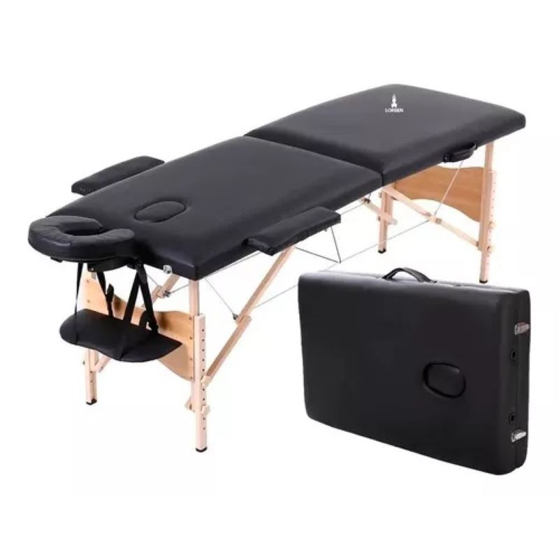 Maca Lorben Portátil Dobrável Estética Madeira Regulável