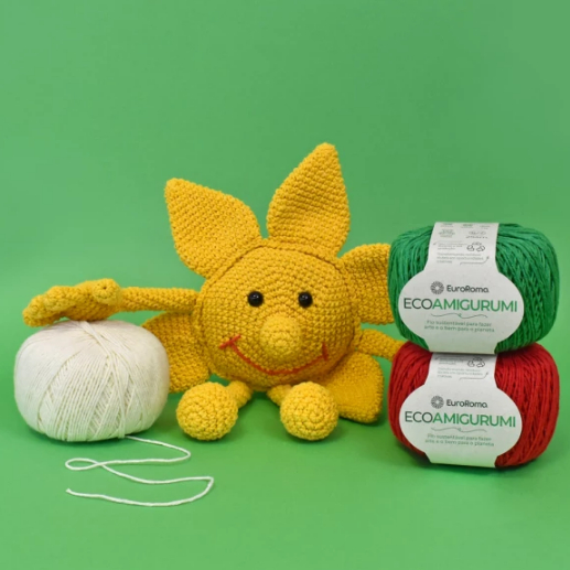 Ecoamigurumi Euroroma  160 gramas 254 metros