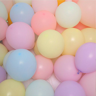 100 Unidades Balão Candy Color Bexiga Tom Pastel Festas Aniversário Número 7 Polegadas em Oferta na Shopee