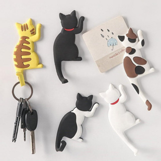 Gancho Magnético Emborrachado Imantado Gato Multiuso Decorativo Ima Pet em Oferta na Shopee