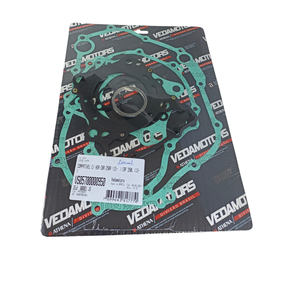 Junta Motor Completo Cbr 250 R 2012 Em Diante Crf 250 L 2013 Em Diante