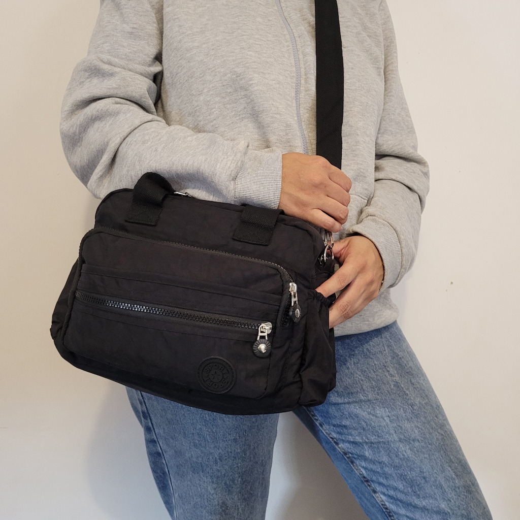 Bolsa Transversal Crossbody SPORT MÉDIA Pasta Carteiro Lateral Academia Escolar Unissex