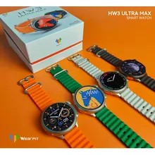 Smartwatch HW3 Ultra Max para homens e mulheres, relógios originais de fitness para iOS e Android, telefonema, tela de 1,52 ", esportes, mulher, 2023