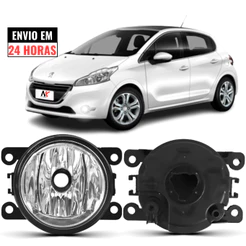 Farol Milha Peugeot 208 2012 2013 2014 2015 2016