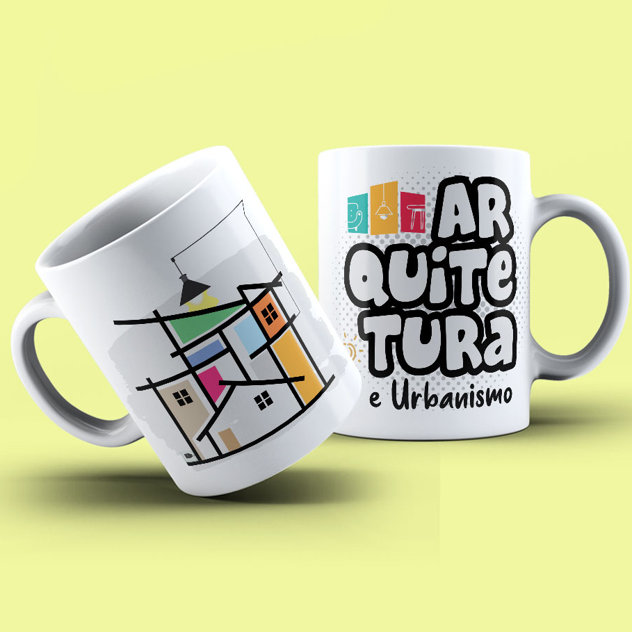 Caneca Personalizada Profissão 'Arquitetura e Urbanismo'