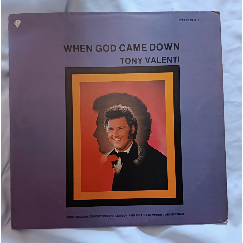 Lp Tony Valenti When God Came Down Importado