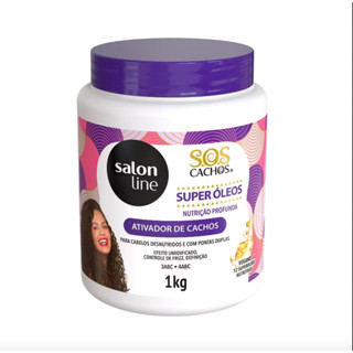 Creme Ativador de Cachos Super oleos Salon Line 1kg