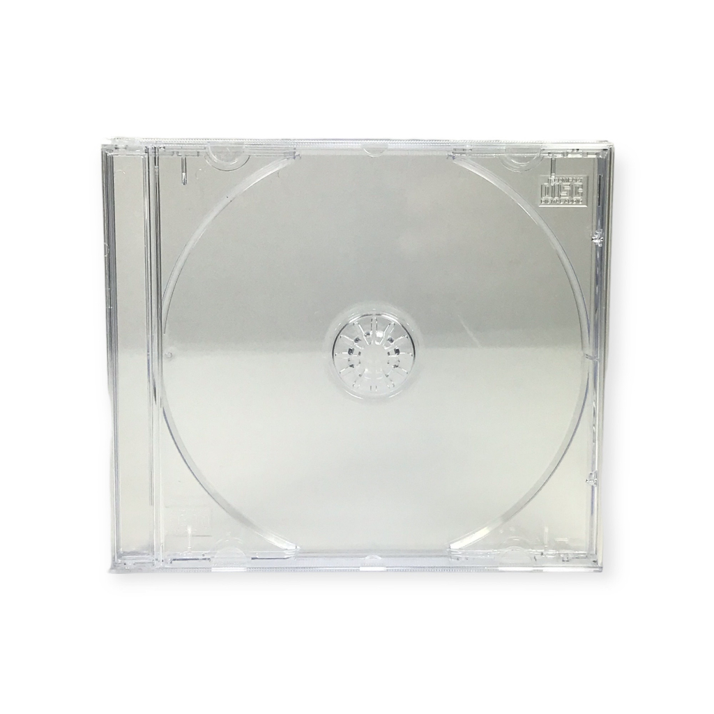 Estojo/Box CD Acrílico Transparente/Cristal ou Preto c/05 Unidades — imagem 2 de 2