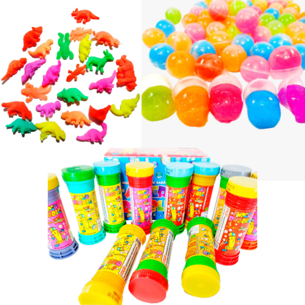 20 Bolha de Sabão Bolinha + 20 Geleca Slime + 20 Bicho Cresce Na Água  Lembracinha Kit Festa  Prenda em Oferta na Shopee