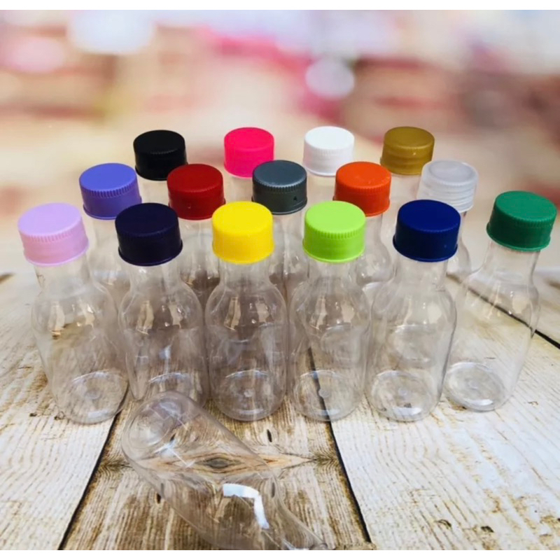 kit 10~50 garrafinhas garrafas pet 50ml lembrancinhas festas diversas cores em Oferta na Shopee