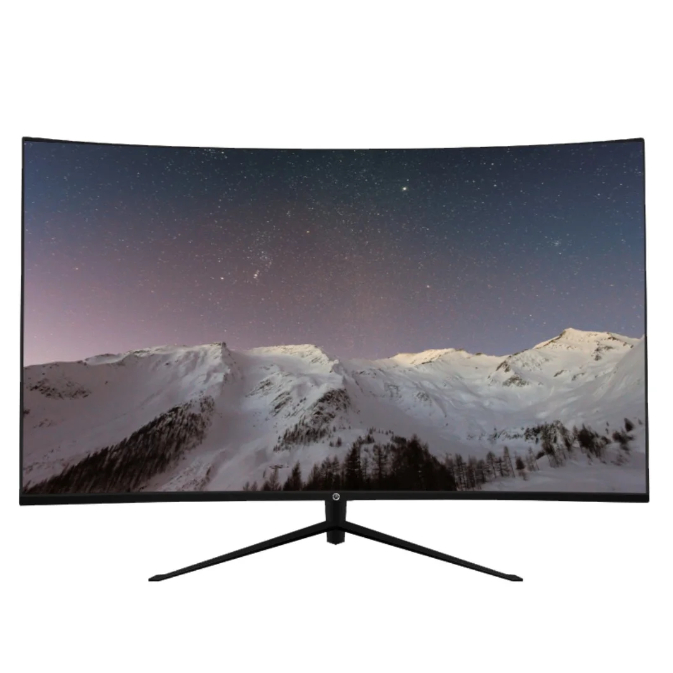 MONITOR LED 31.5 BRAZILPC FRAMELESS 32WFY-75XE CURVO R1800 FULLHD 75Hz PRETO WIDESCREEN