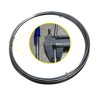 Arame de alumínio de grosso específico para esqueletos de esculturas grandes rolo com 5 metros em Oferta na Shopee