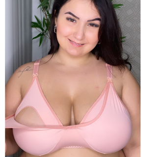Sutiã Amamentação plus size microfibra alça reforçada em Oferta na Shopee