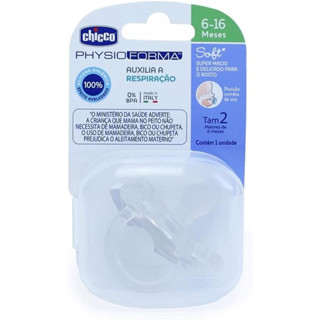 Chupeta Soft Transparente Sil TAM2 - 6-16M