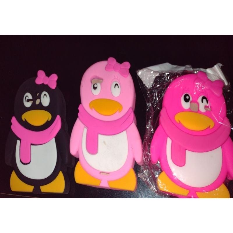 capa de silicone pinguim para iPhone 4s/Galaxy trend  ( novas)