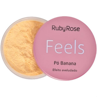 Pó de Banana Efeito Aveludado Feels Ruby Rose HB850