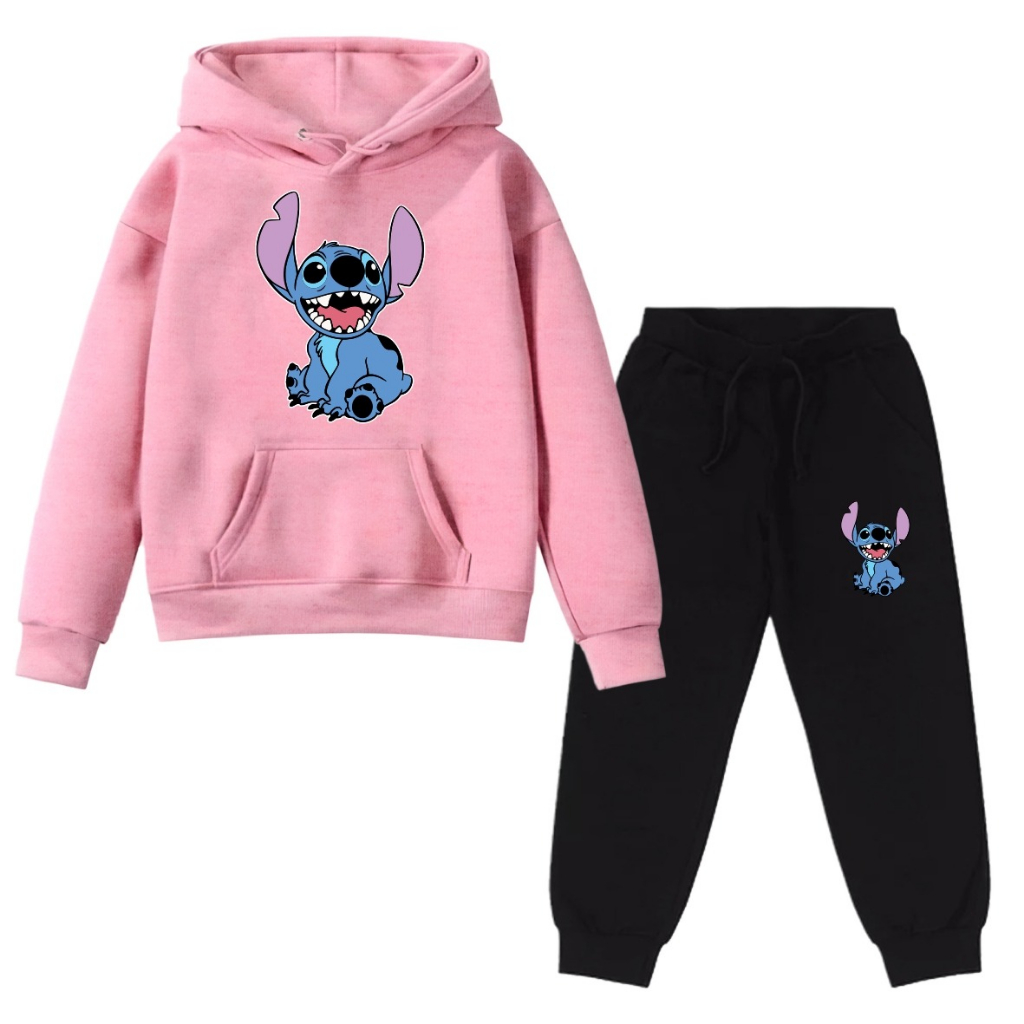 MOLETON INFANTIL CONJUNDO DO STI-TCHI SENTADO ENVIO-24HORAS