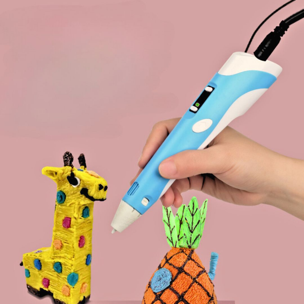 3D Caneta DIY Desenho Pen Com Tela De LCD Compatível PLA Filamento Brinquedos Seguro Para Crianças