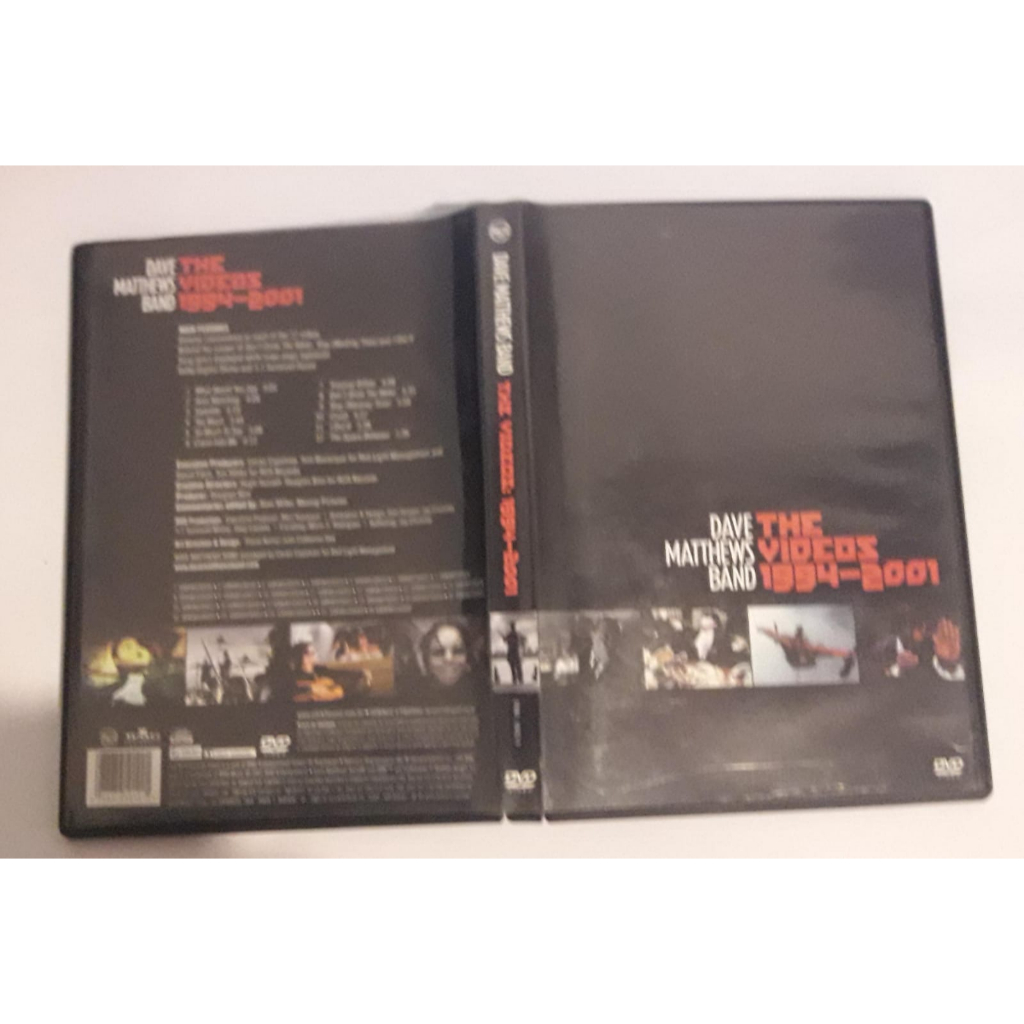 DVD Dave Matthews Ban The Videos 1994-2001