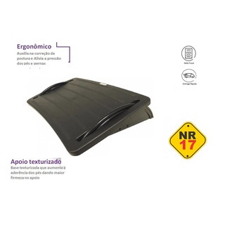 Descansos Ergonômicos Para Os Pés - Regulagem, suporte com nr17, suporte