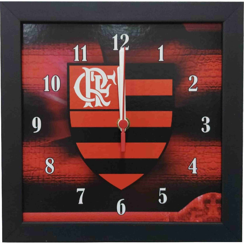 Relógio de Parede Flamengo