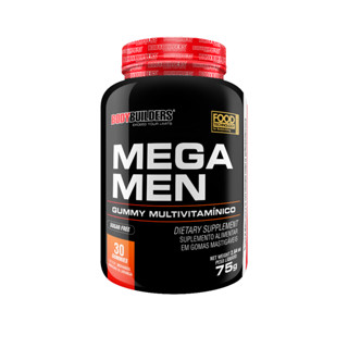 Multivitamínico Goma Mega Men 30 Caps - Bodybuilders Suplemento para Imunidade e Bem Estar