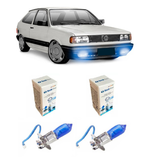 Kit Lâmpadas Super Branca 8500k Farol de Milha Volkswagen Gol G1 Quadrado 1987 1988 1989 1990 1991 1992 1993 1994 em Oferta na Shopee