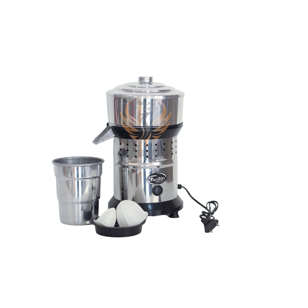 Espremedor Suco de Laranja Limão Frutas Potente 500w Copo de 1 Litro Alumínio