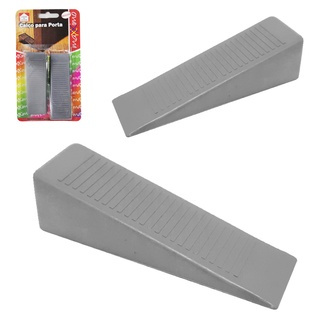 Aparador / Trava De Porta De Pvc Com 2 Pecas em Oferta na Shopee