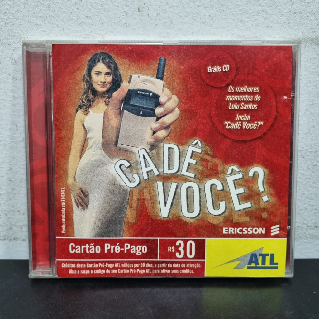 CD Lulu Santos Melhores Momentos - Cadê Você? - Promo ATL