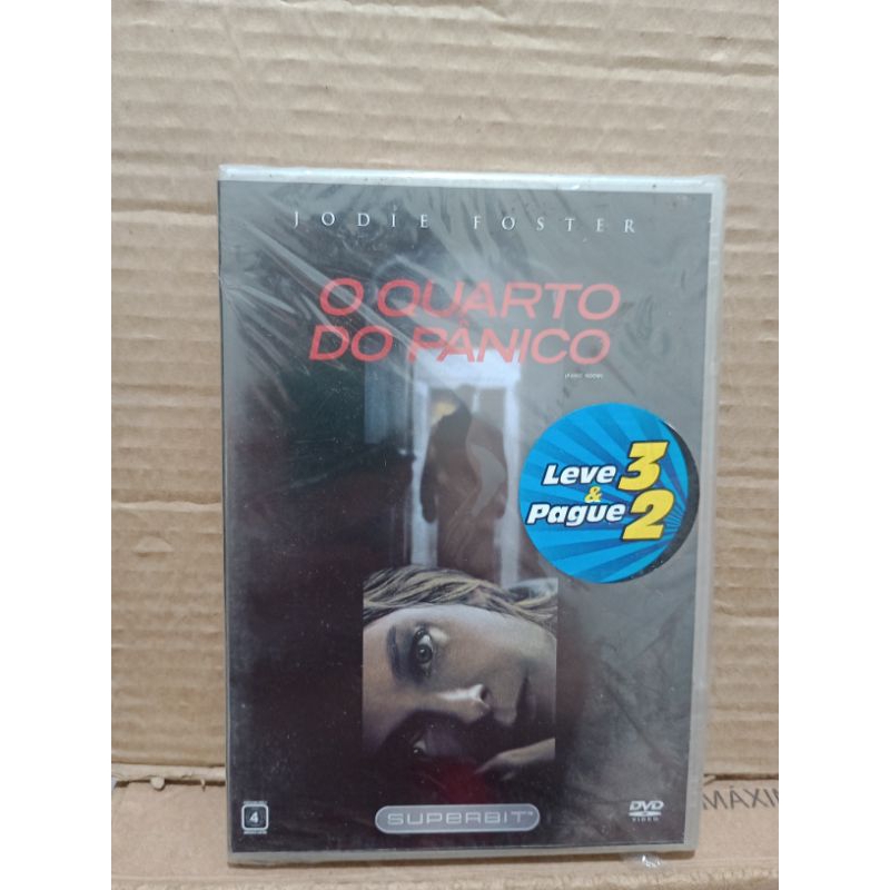 DVD O QUARTO DO PÂNICO (ORIGINAL/LACRADO)