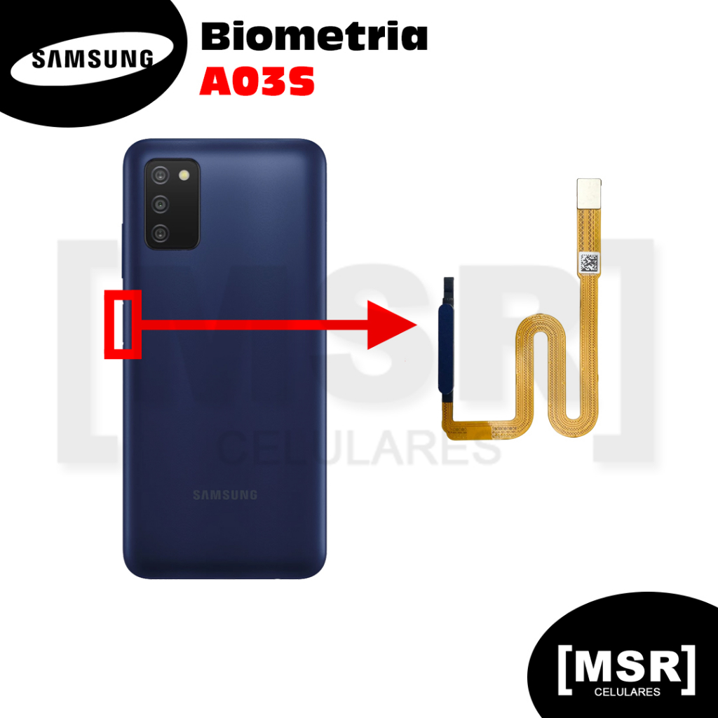 Biometria ORIGINAL celular SAMSUNG modelo A03S