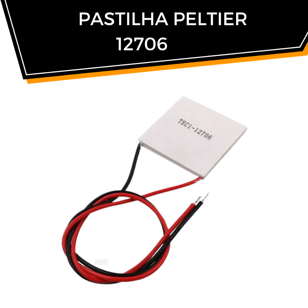 Pastilha Placa  Peltier Termoelétrica Tec1-12706Bebedouro Purificador Adegas  Latina Masterfrio Polar Bebedouro