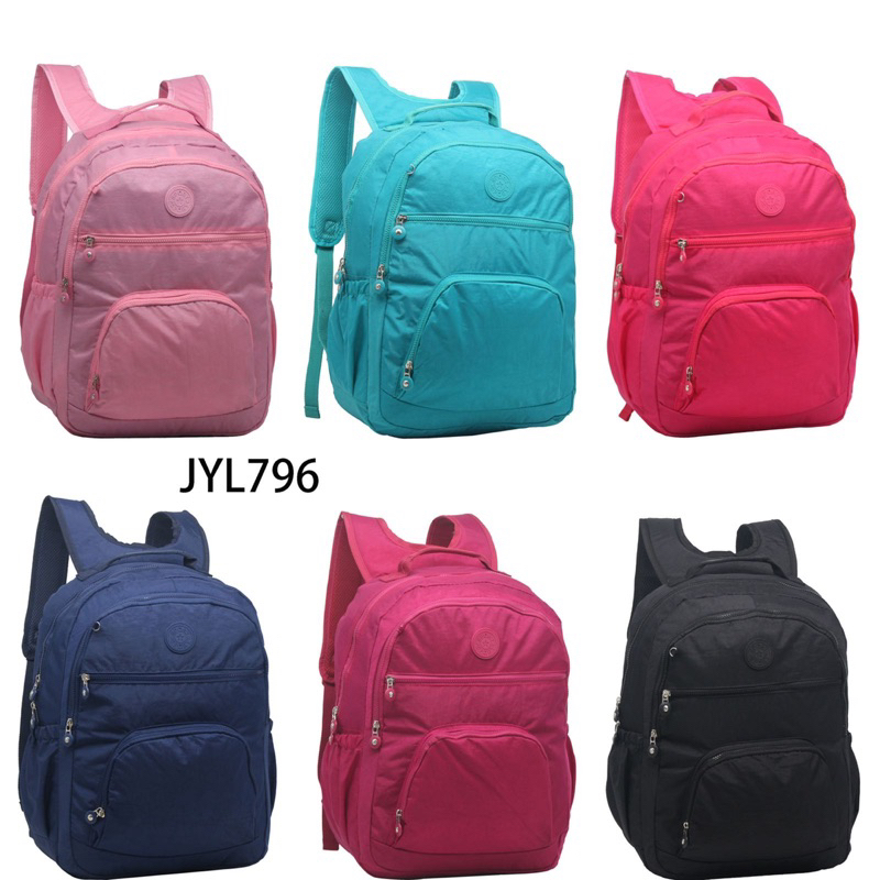 MOCHILA FEMENINA Com Grande CAPACIDADE Serve Para Notebook até 17 polegadas e Varios DIVISORIOS JYL 796