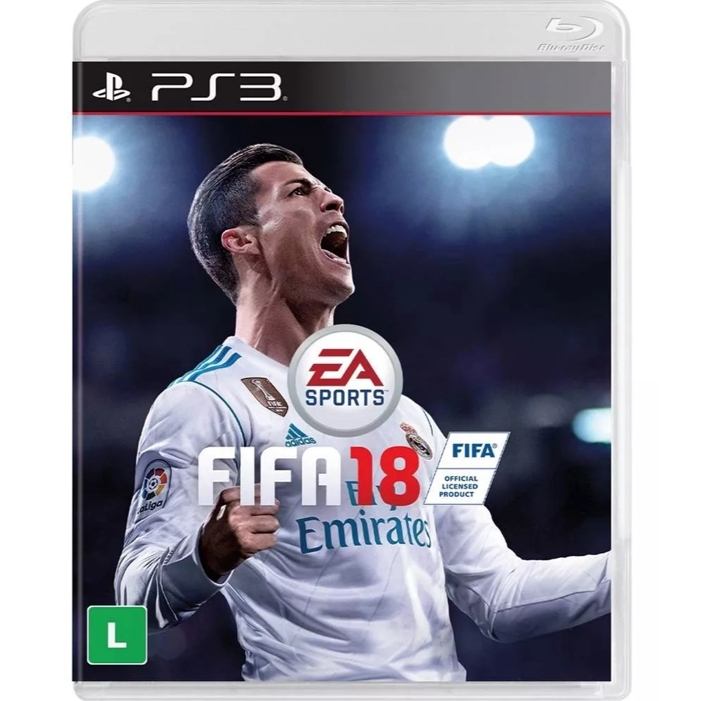 Fifa 18 Standard Edition Ps3 Original Mídia Física Seminovo Raridade