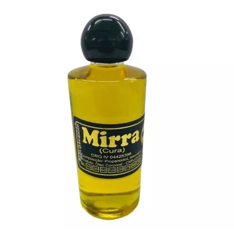 kit com 8 óleo de mirra 60ml