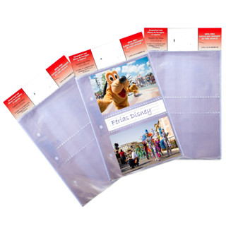 REFIL PARA 120 FOTOS 10X15 OU 60 FOTOS 15X21 3 PACOTES SERVE ALBUM TIPO FICHÁRIO 3 FUROS 7CM em Oferta na Shopee