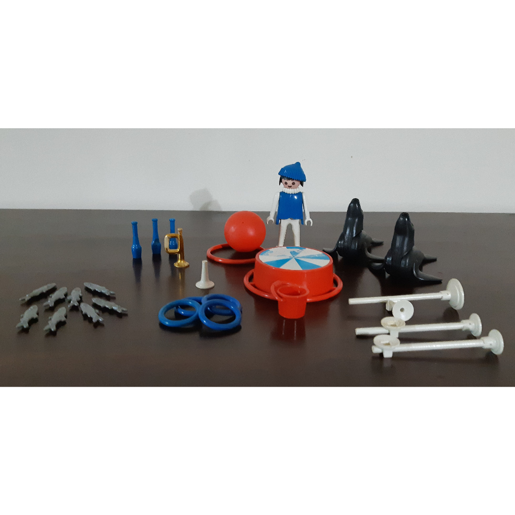 Playmobil Domador De Focas - Trol - Brinquedo - Antigo