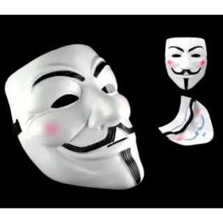 Máscara Anonymous V de Vingança C/Elastico Terror / Halloween / Carnaval / Cosplay