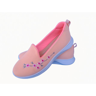 Tênis Feminino Bordado Super Macio Sem cadarço Jaques Couto Shoes